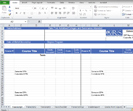 Spreadsheet generates transcripts, checklists, and grade reports for all students.